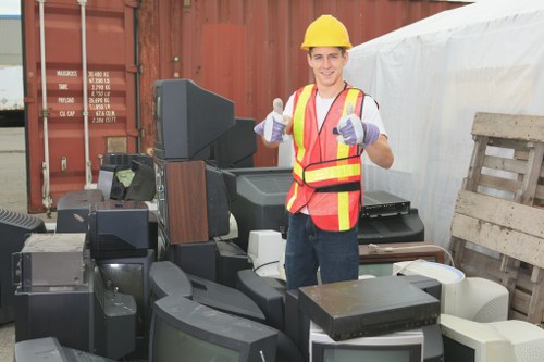 Professional team handling furniture clearance in Tomys Waste