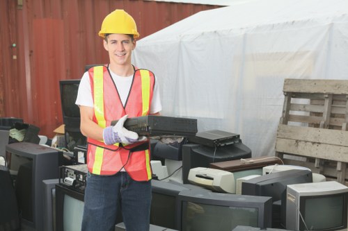 Tomys Waste team using advanced equipment for waste removal